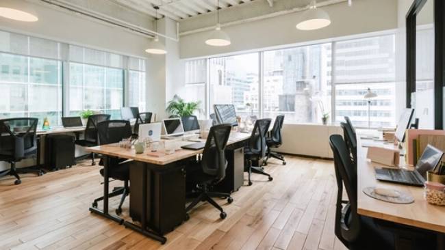 10 Devonshire Square, Liverpool Street — office interior